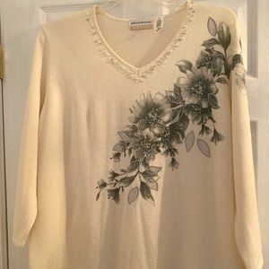 ALFRED DUNNER PLUS SIZE SWEATER 2X